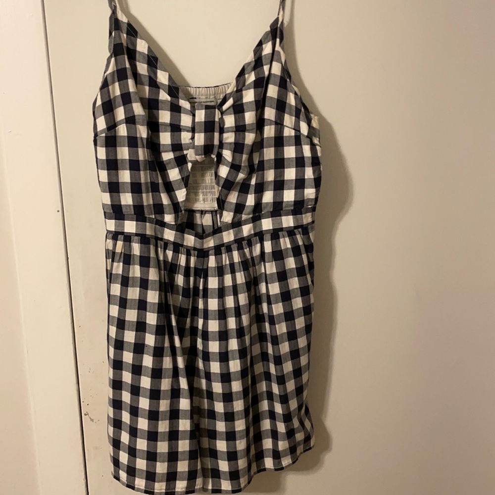 Gingham romper